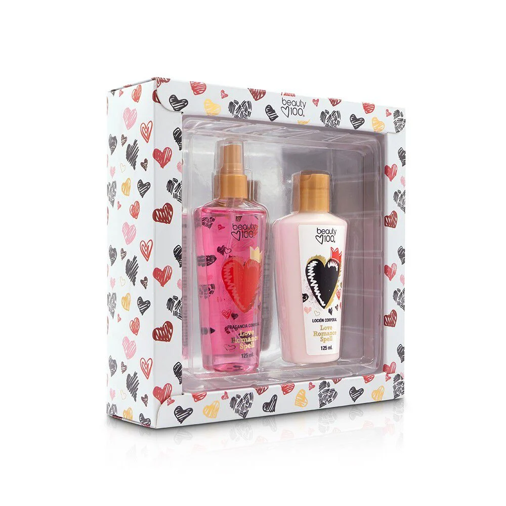 Beauty 100 Love Romance Body Mist + Locion 125 mL