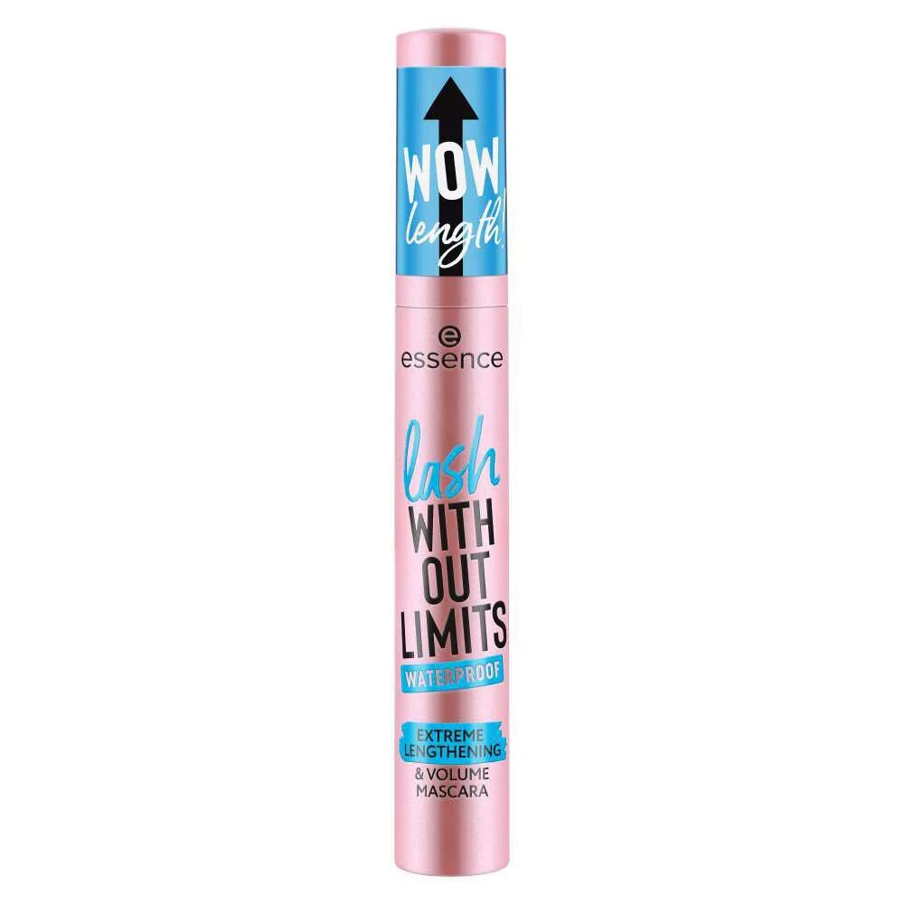 Essence Lash Without Limits Waterproof - Máscara de Pestañas Voluminizadora