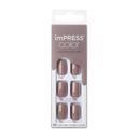 KISS Impress Color Uñas 024 Taupe Prize 30 Unidades