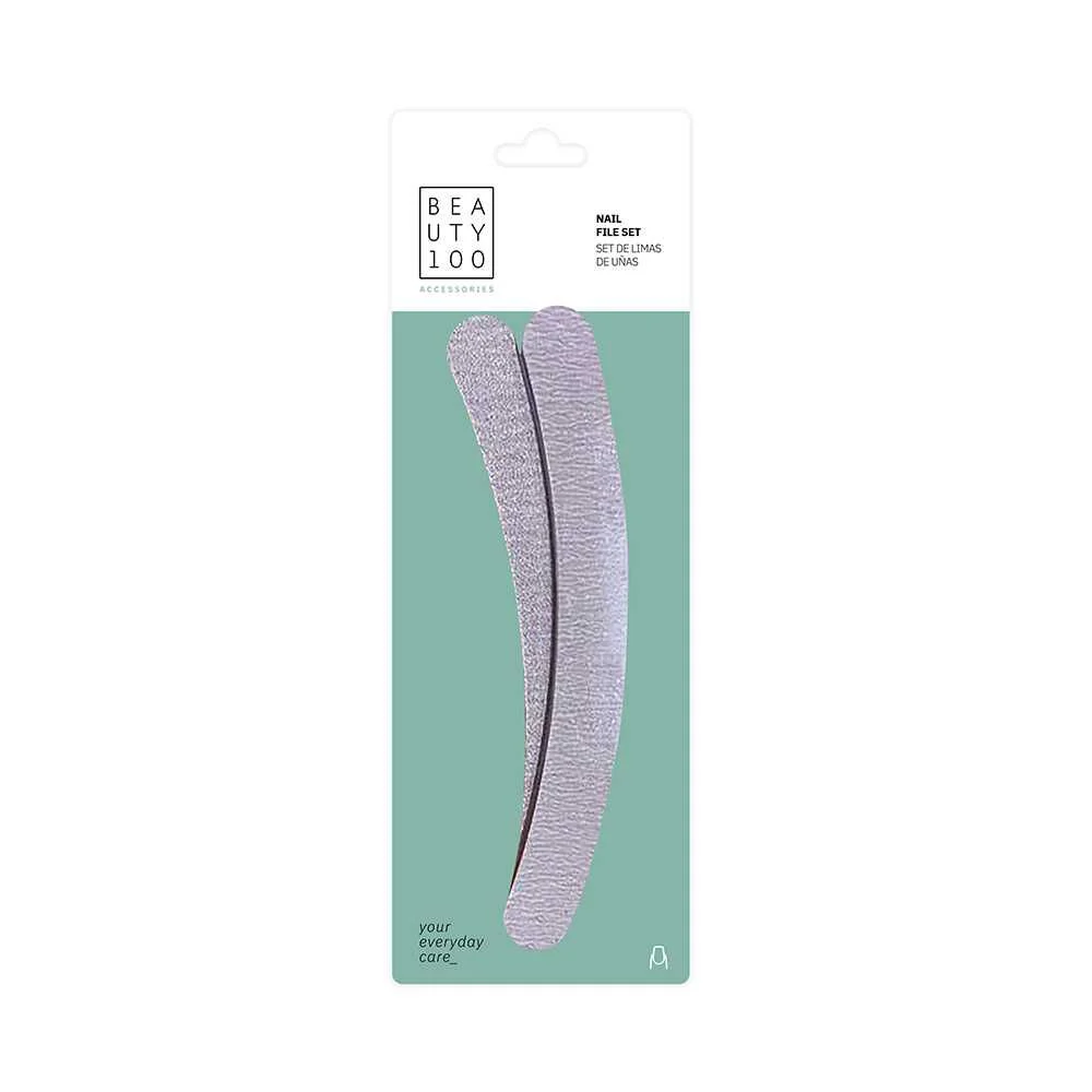 Beauty 100 Set Limas de Uñas x2
