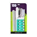 Beauty 100 Set Pedicure 6 Artículos