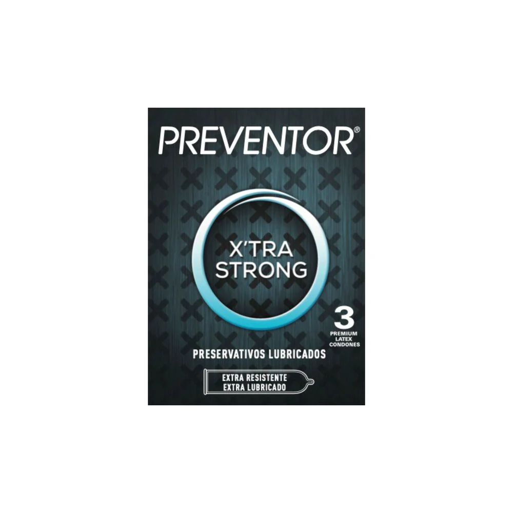 Preventor X'tra Strong 3 Preservativos