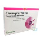 Clavaseptin 10 Comprimidos Masticables Para Perros 500 Miligramos