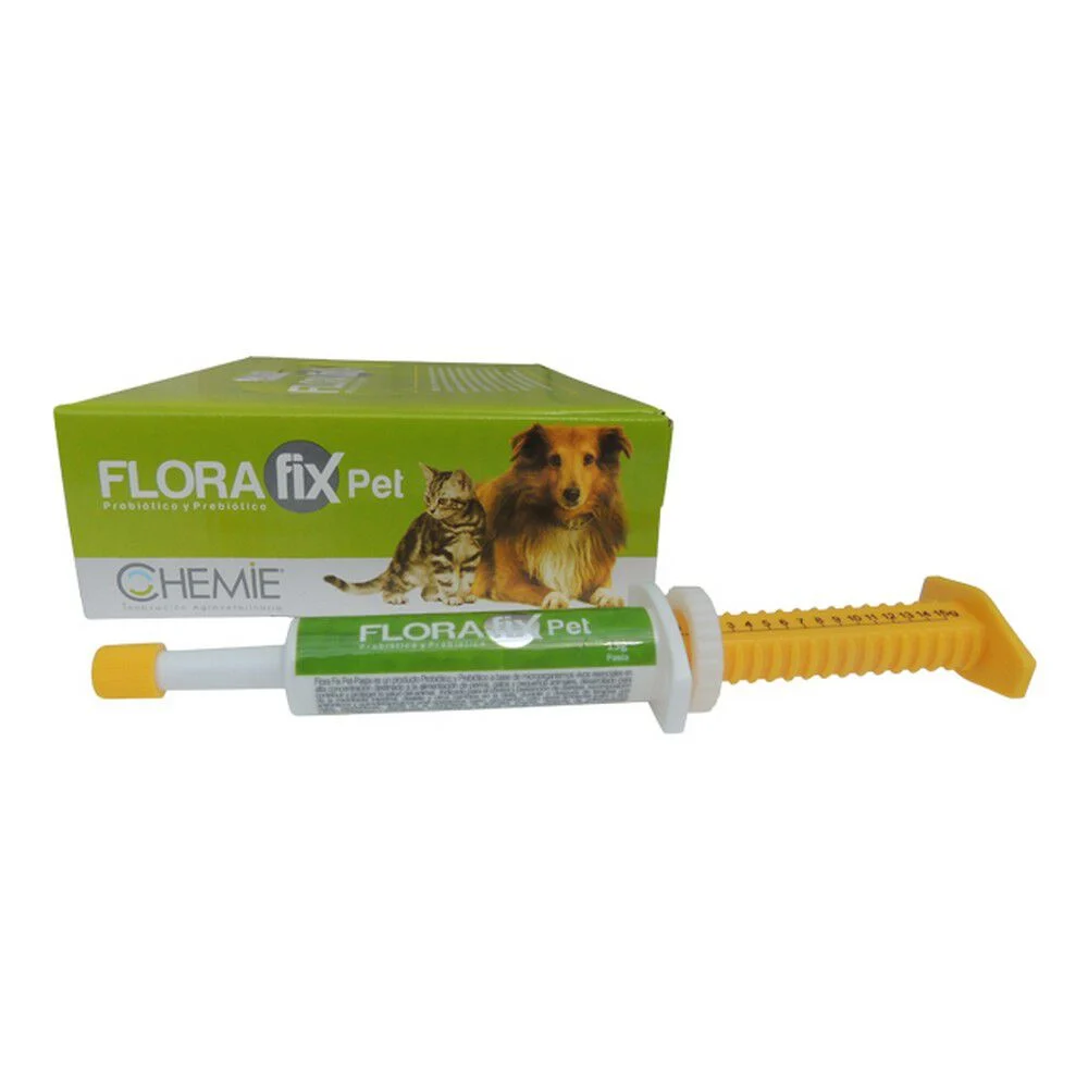 Florafix Pet Pasta Probióticos para Perros y Gatos 15 g - Chemie
