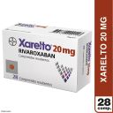 Xarelto 20 mg 28 Comprimidos Recubiertos