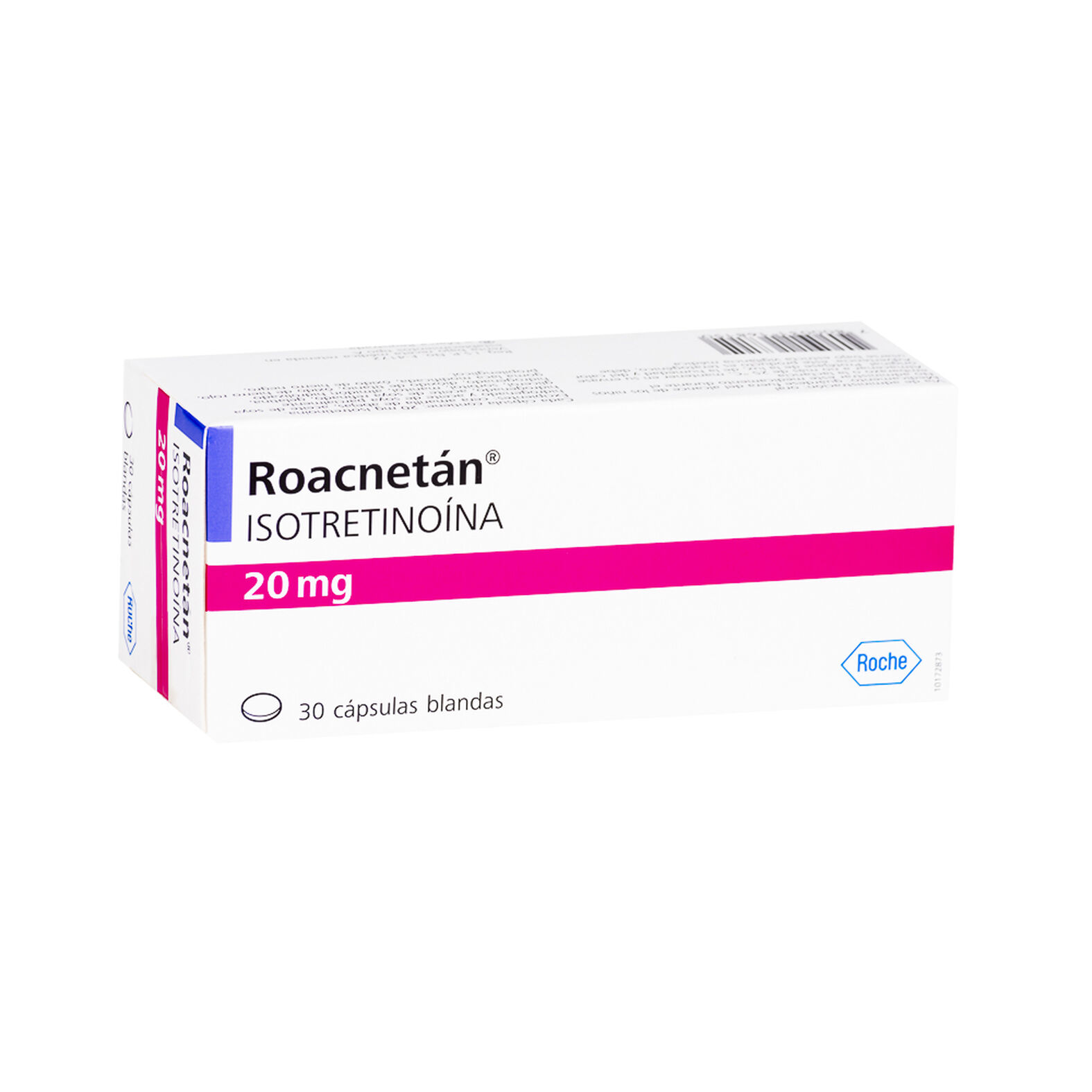 Roacnetán 20 mg x 30 Cápsulas Blandas - Isotretinoína