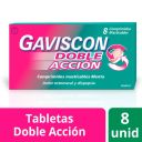 Gaviscon Comprimidos Masticables Doble Acción x8
