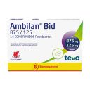 Ambilan Bid 875/125 14 Comprimidos Recubiertos