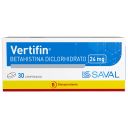 Vertifin Betahistina Diclorhidrato 24 mg 30 Comprimidos