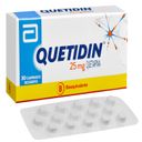 Quetidin 25 mg x 30 Comprimidos Recubiertos