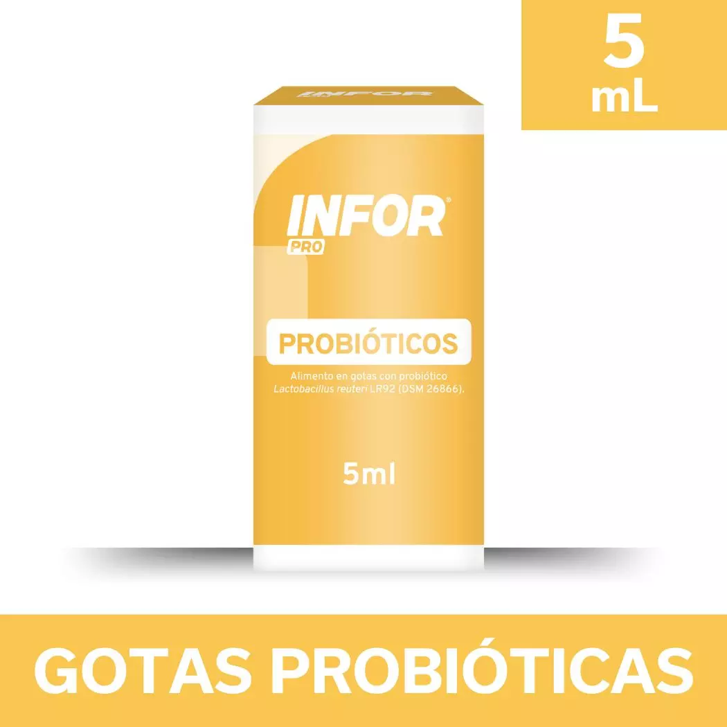 Infor Pro Baby Gotas Probióticas 5 ml - Lactobacillus reuteri
