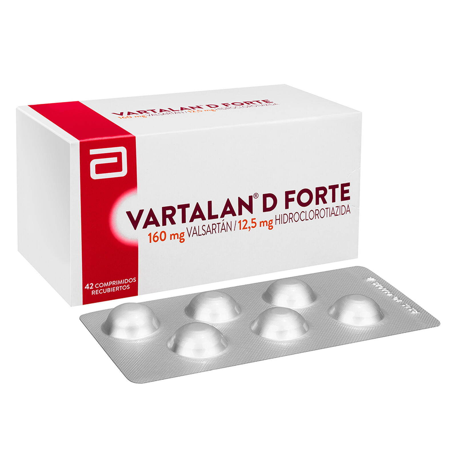 Vartalan D Forte 160/12,5 mg 42 Comp - Valsartán + Hidroclorotiazida