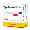 Ciprofloxacino 500 mg x 6 Comprimidos Recubiertos - Ascend