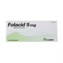Folacid 5 mg x 30 Comprimidos - Ácido Fólico