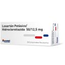 Losartan/Hidroclorotiazida 50 mg/12.5 mg x 30 Comprimidos Recubiertos ASCEND