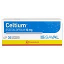 CELTIUM Escitalopram 10 mg 30 comprimidos