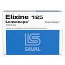 Elixine 125 mg x 20 Capsulas Con Granulos De Liberacion Prolongada