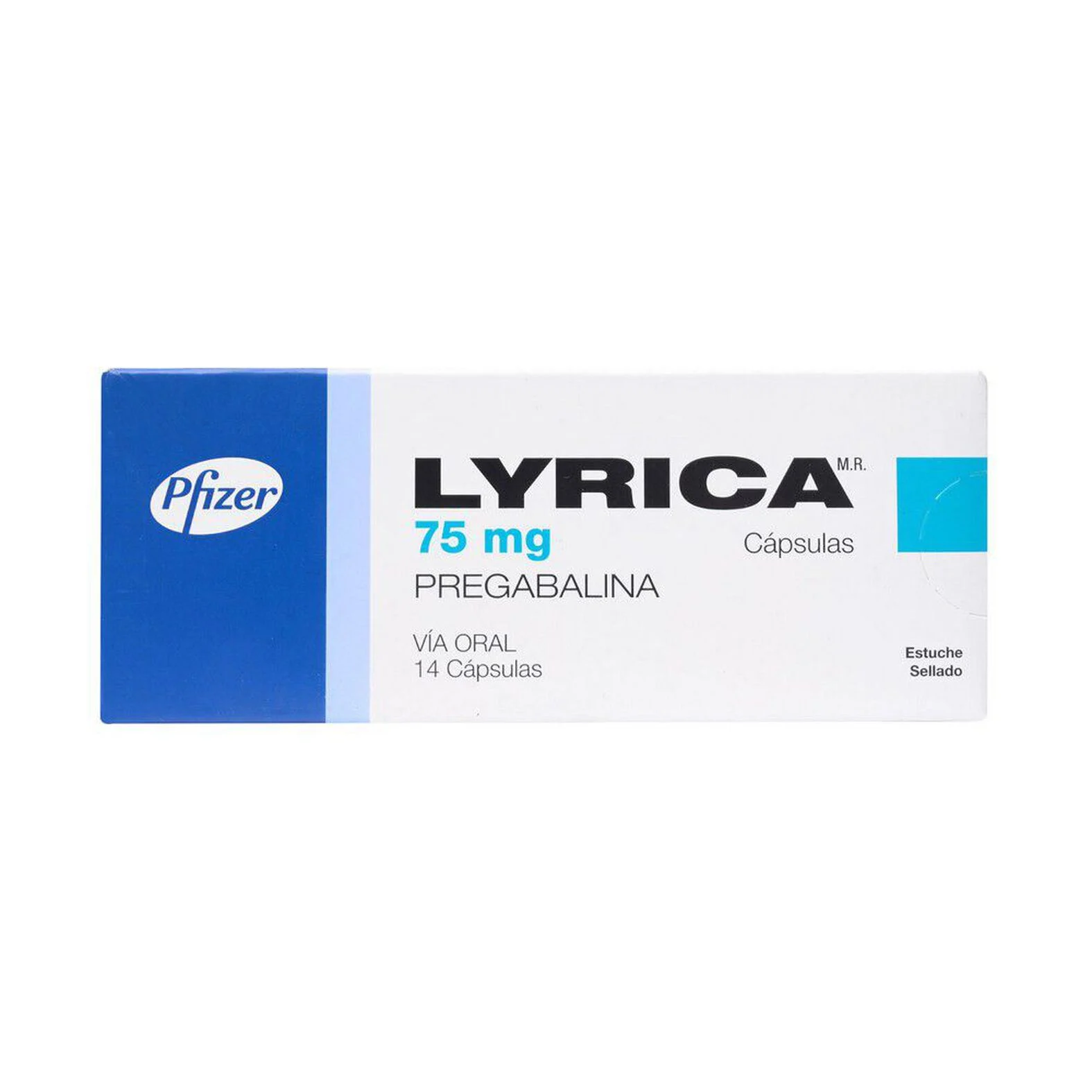 Lyrica 75 mg x 14 Cápsulas - Pregabalina