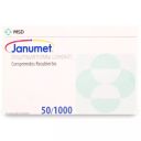 Janumet 50/1000 mg x 56 Comprimidos - Sitagliptina + Metformina