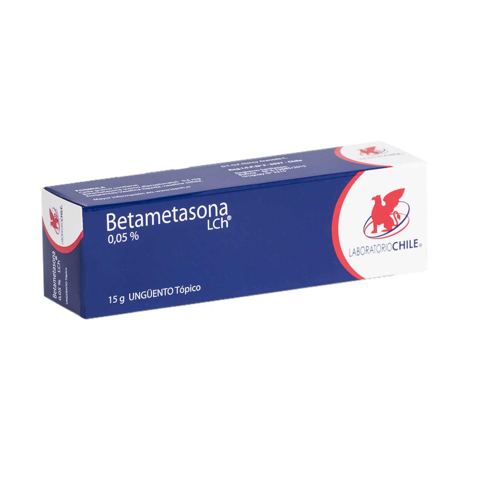Betametasona 0,05 % Ungüento x 15 g - Laboratorio Chile