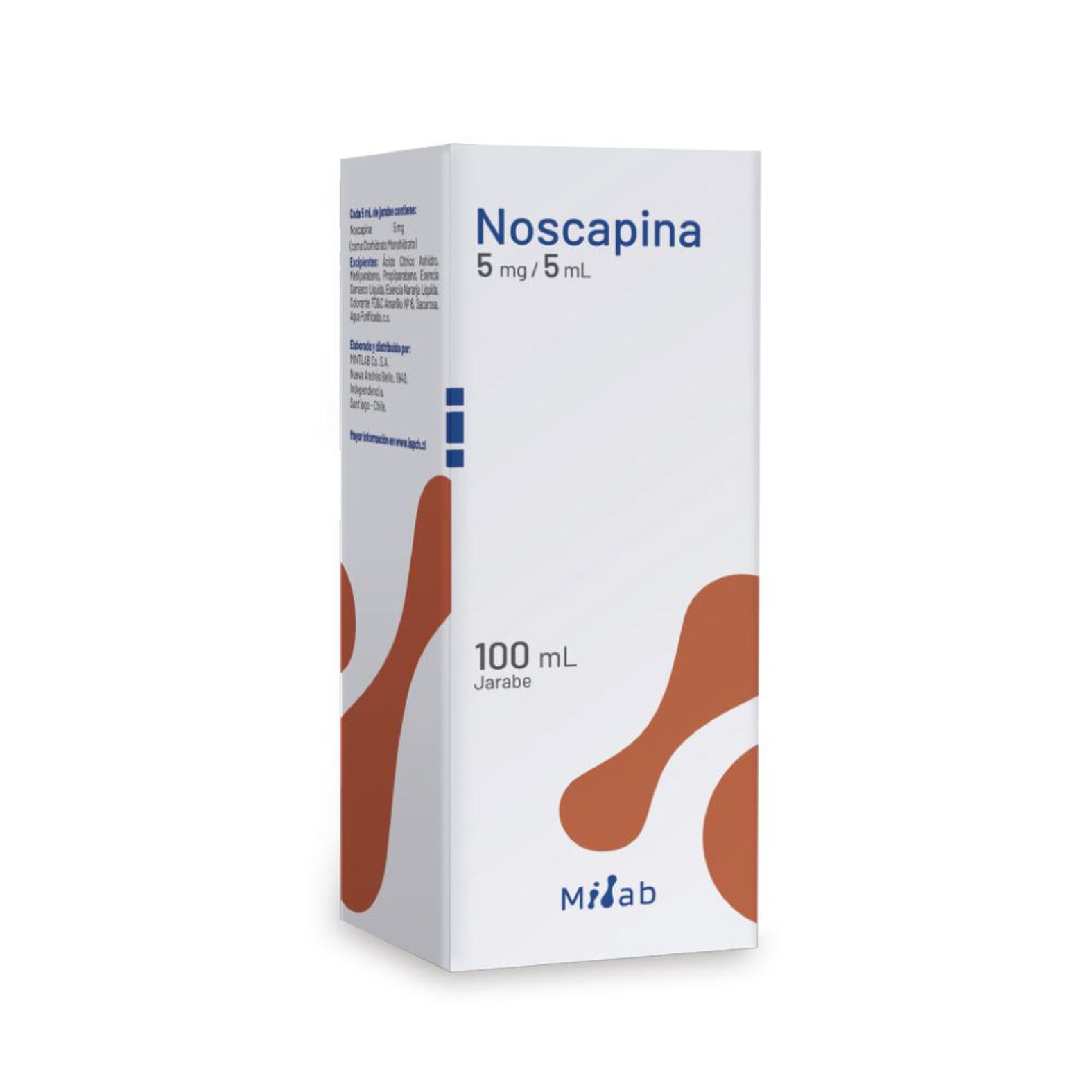 Noscapina 5 mg/5 ml x 100 ml Jarabe - Mintlab