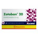 Zotaban 20 mg x 28 Comprimidos - Rivaroxabán