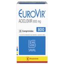 EUROVIR Aciclovir 800 mg 35 comprimidos