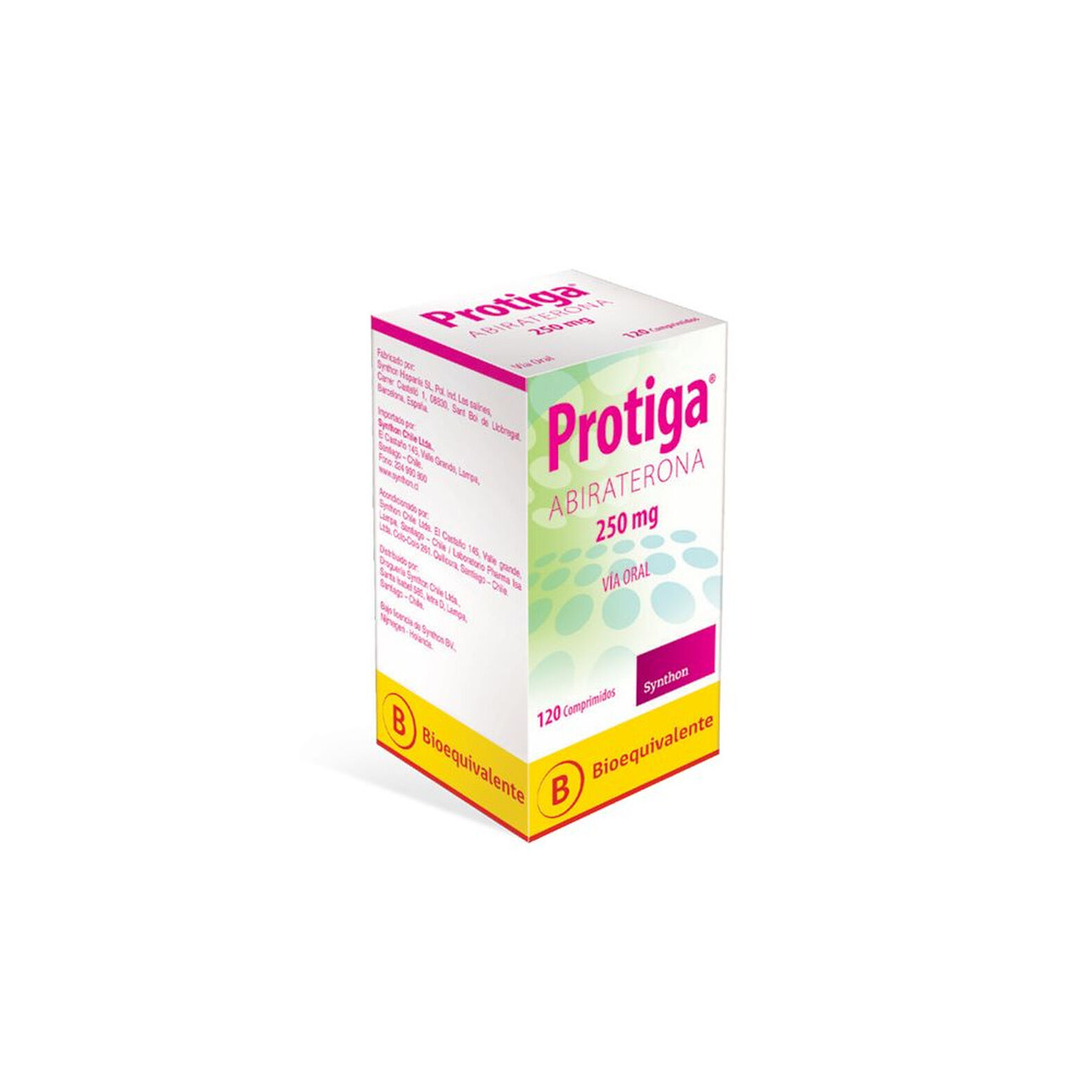 Protiga 250 mg x 120 Comprimidos - Abiraterona