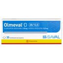 Olmeval D 20 mg / 12,5 mg 30 comprimidos recubiertos