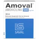 Amoval 500 mg/5 ml x 100 ml Suspensión Oral - Amoxicilina