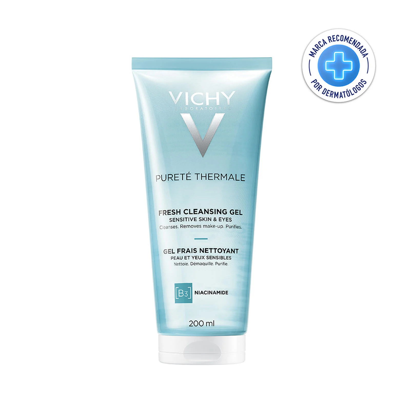 Vichy Pureté Thermale Gel Limpiador Fresco 200 ml