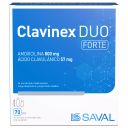 Clavinex Duo Forte 800 mg/57 mg x 70 mL - Amoxicilina + Ácido Clavulánico