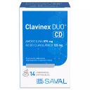 Clavinex Duo CD 875/125 mg x 14 Comprimidos Dispersables - Amoxicilina
