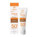 Protector Solar Darrow Actine Colors Medio Oscuro Toque Seco FPS 50+ 40 mL