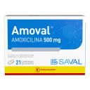 Amoval 500 mg x 21 Comprimidos - Amoxicilina