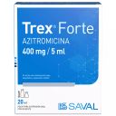 Trex Forte 400 mg/5 ml x 20 ml Suspensión Oral - Azitromicina