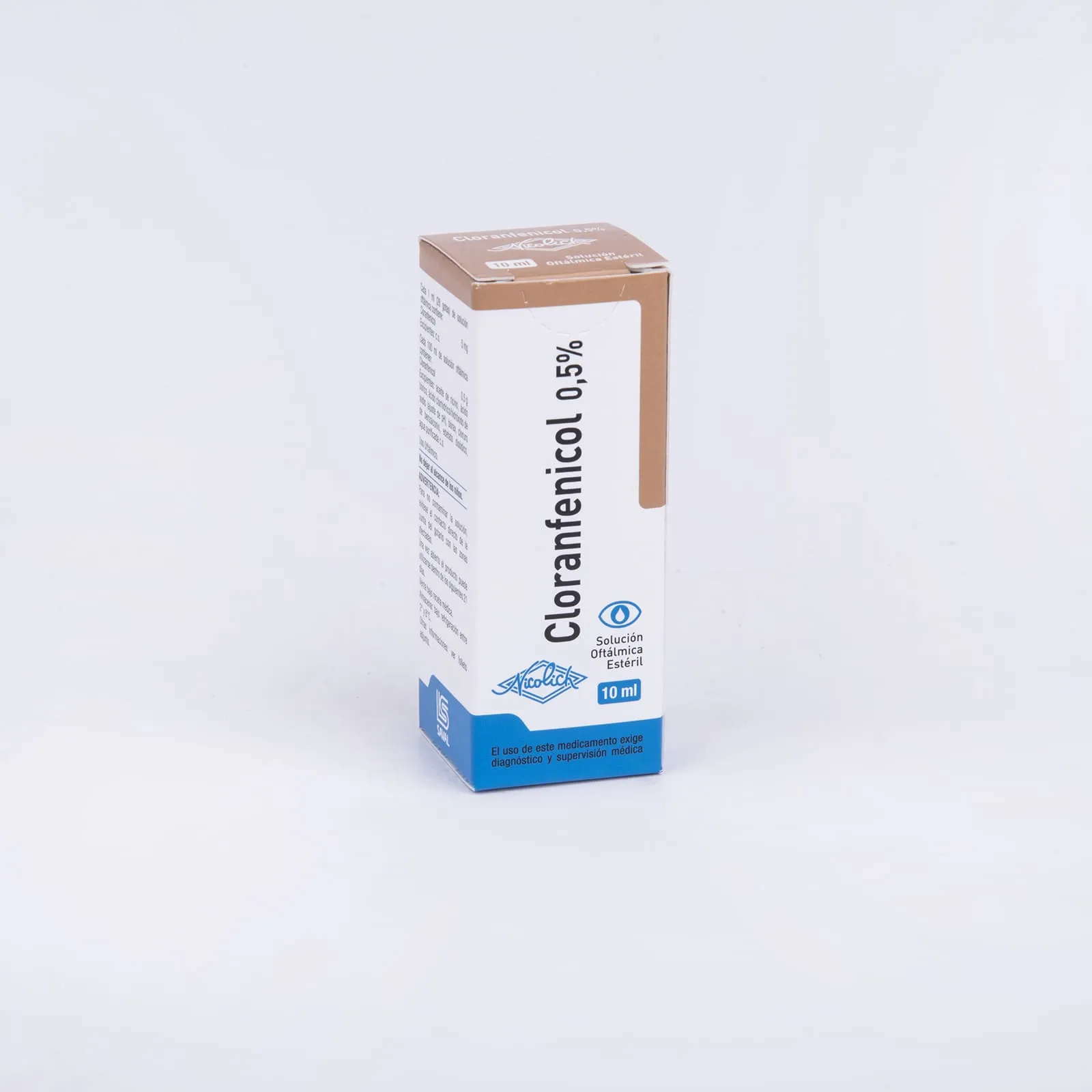 Cloranfenicol 0.5% x 10 ml Solución Oftálmica - Xocolix