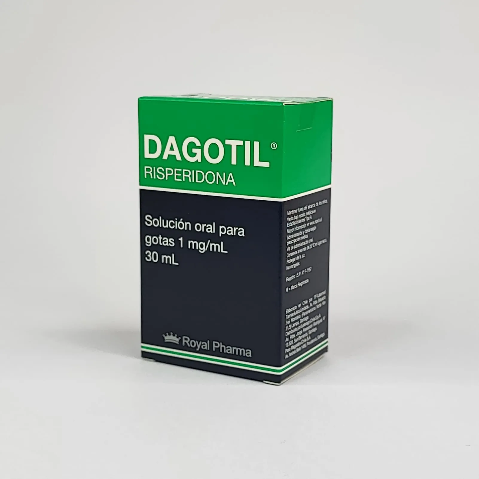 Dagotil 1 mg/mL x 30 mL Gotas - Risperidona