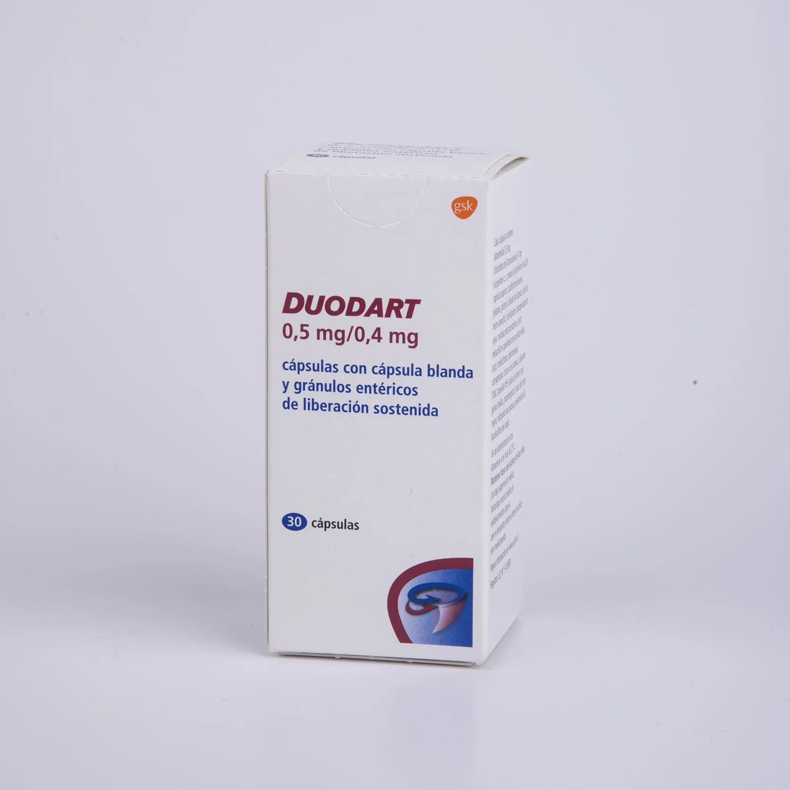 Duodart 0,5 mg/0,4 mg x 30 Cápsulas - Dutasterida + Tamsulosina