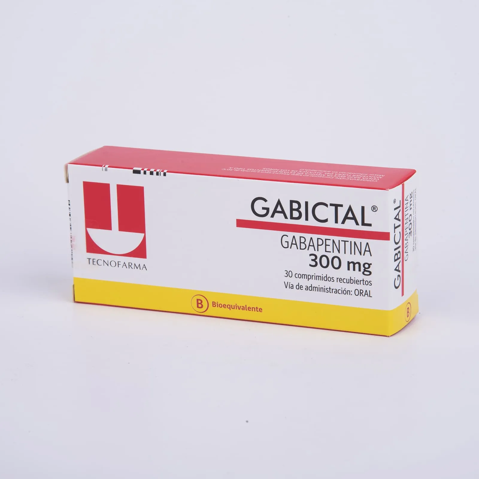 Gabictal 300 mg x 30 Comprimidos - Gabapentina