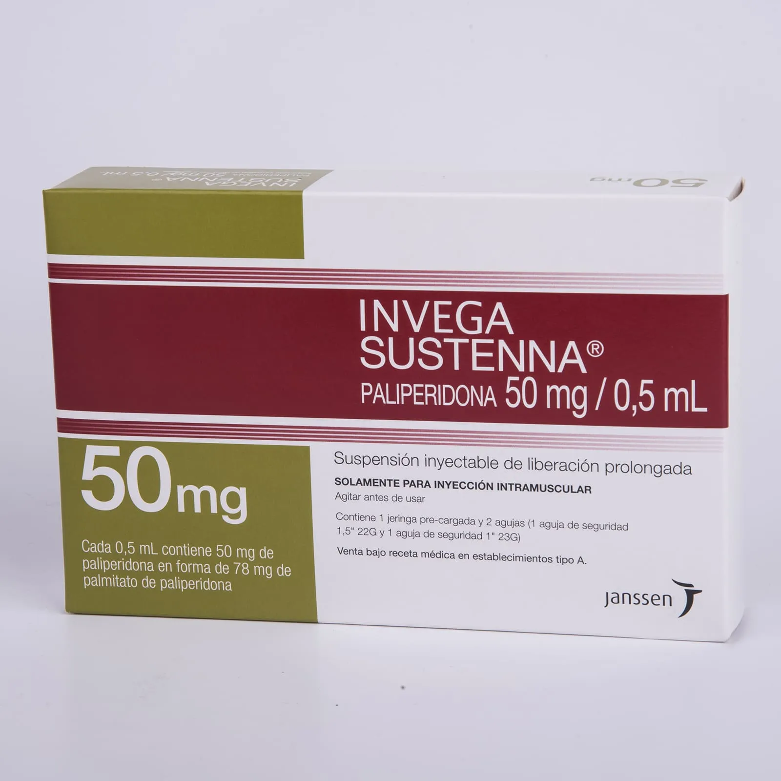Invega Sustenna 50 mg x 1 Ampolla - Paliperidona