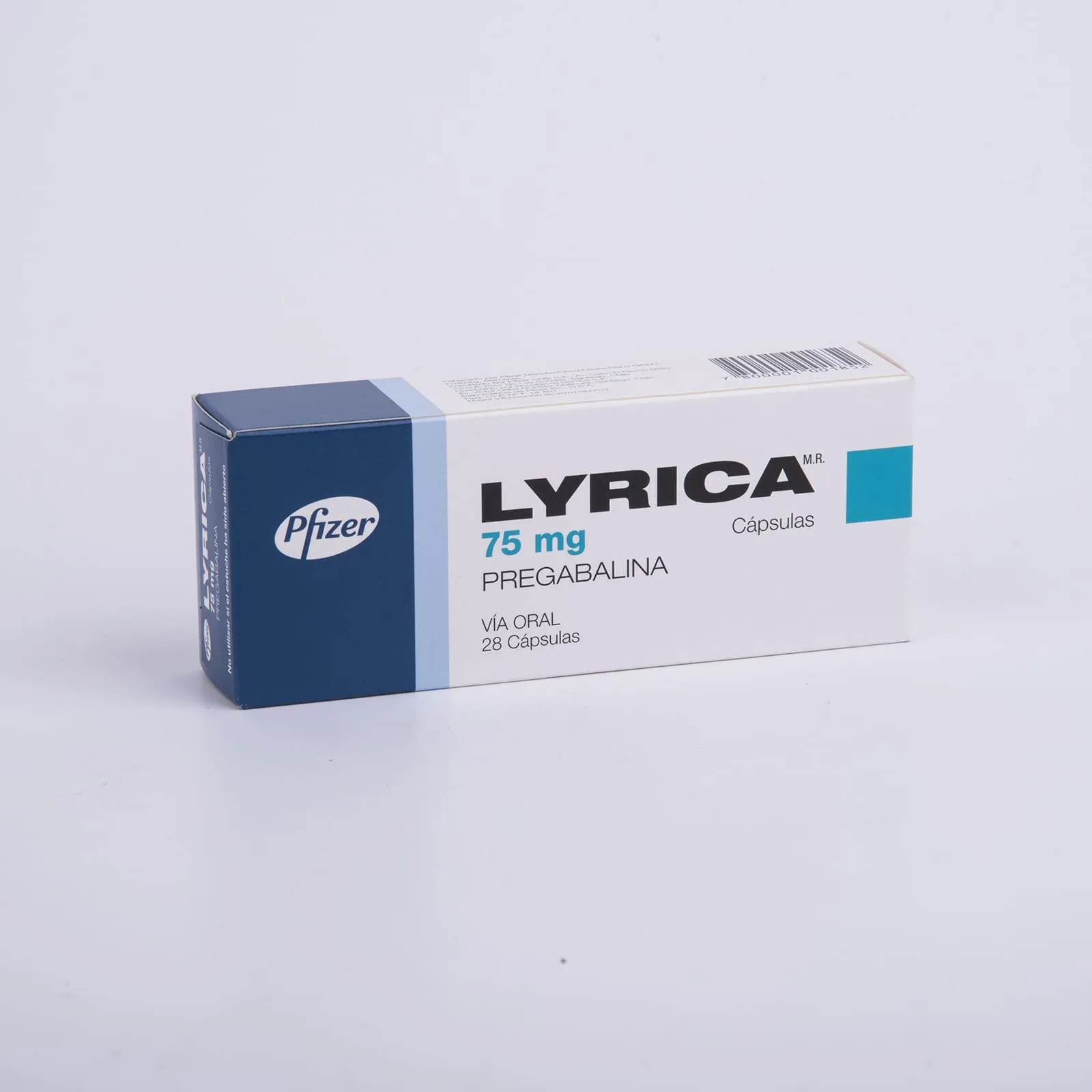 Lyrica 75 mg x 28 Cápsulas - Pregabalina