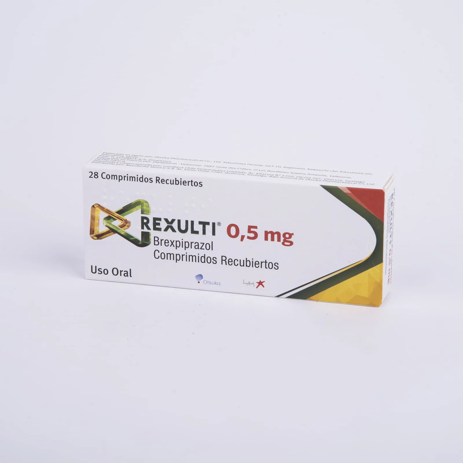 Rexulti 0.5 mg x 28 Comprimidos - Brexpiprazol