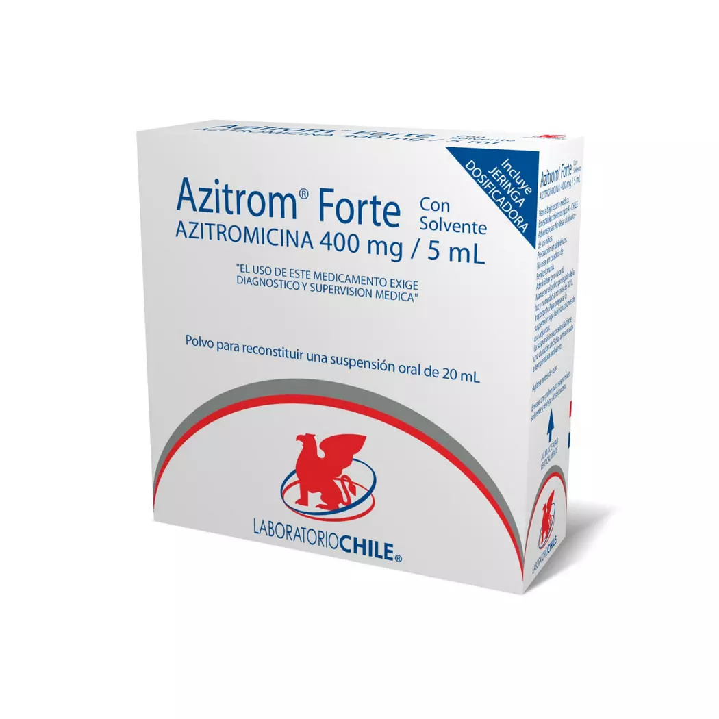 Azitrom Forte 400 mg/5 mL x 20 mL - Azitromicina