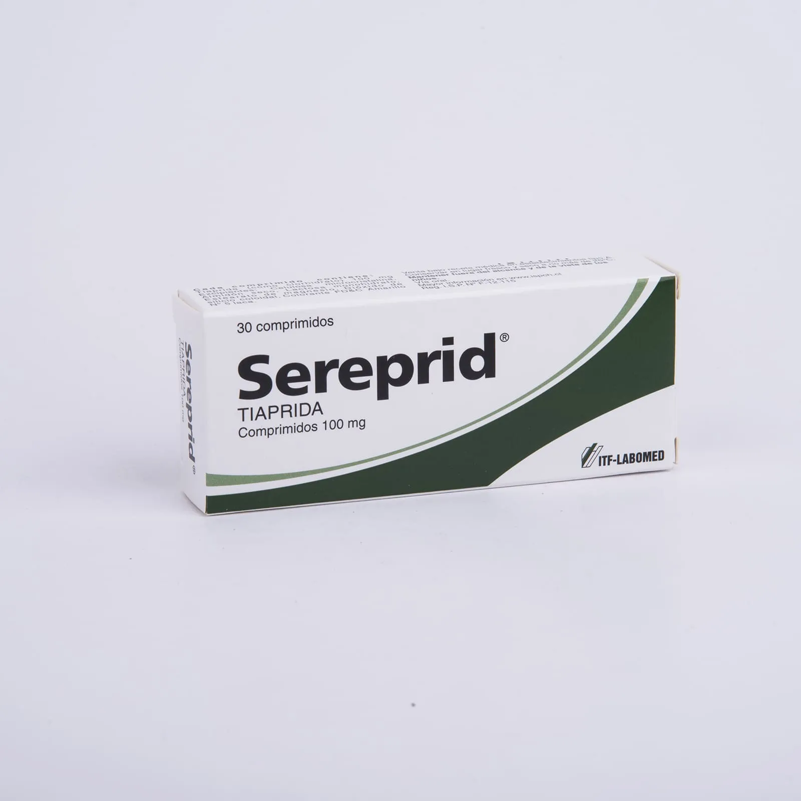 Sereprid 100 mg x 30 Comprimidos - Tiaprida