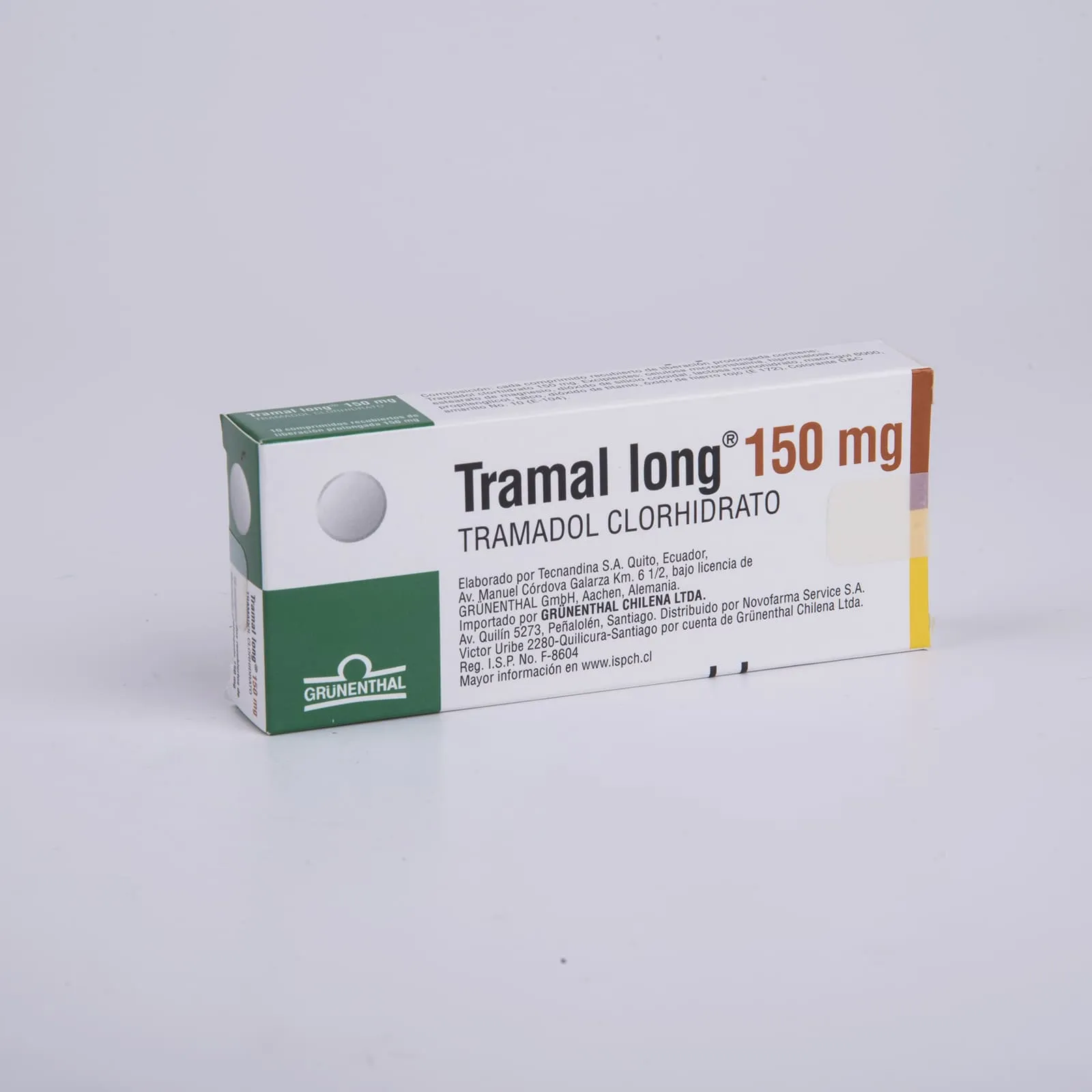 Tramal Long 150 mg x 10 Comprimidos - Tramadol
