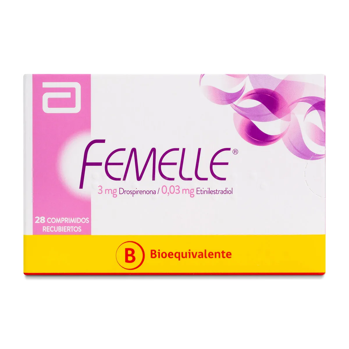 Femelle 3 mg + 0,03 mg 28 Comprimidos - Drospirenona + Etinilestradiol