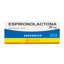 Espironolactona 25 mg 20 comprimidos