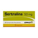 Sertralina 50 mg 30 comprimidos recubiertos