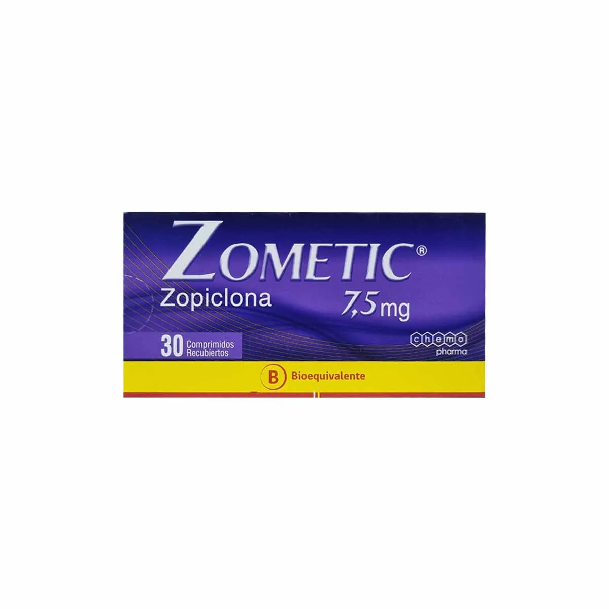 Zometic 7,5 mg x 30 Comprimidos - Zopiclona